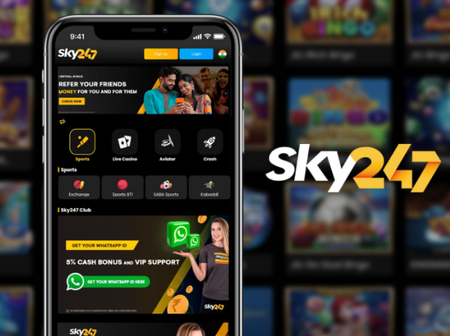 How To Start Betting In The Sky247 App
