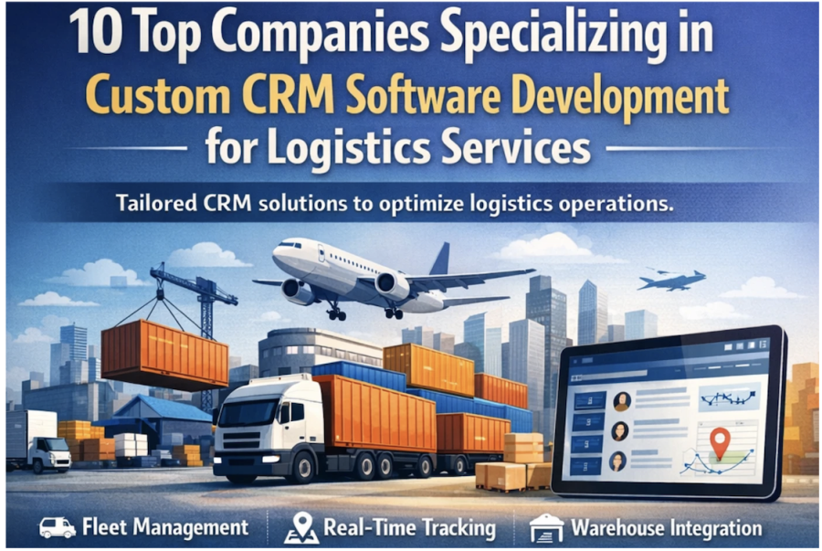 10 Top Companies Specializing in Custom CRM Software Development for Logistics Services