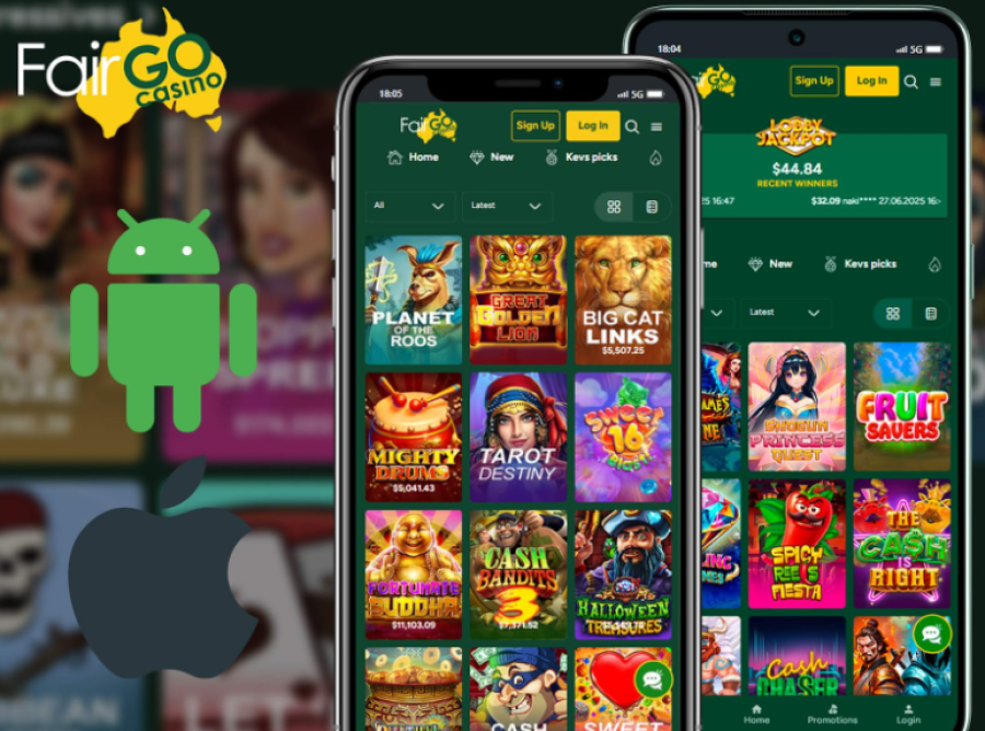 Fair Go on Mobile App for Android and iOS: Features