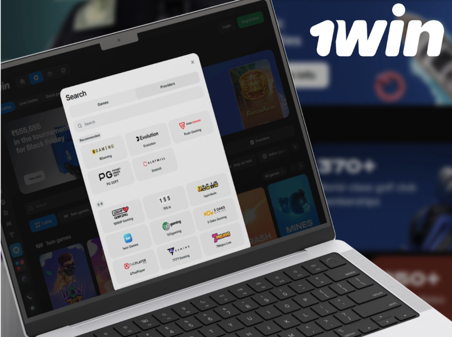 Best Game Providers Featured on 1Win